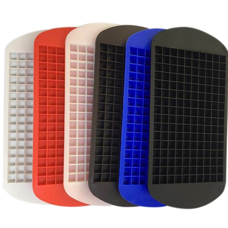 Ice Cube Tray 160 Grids 1X1cm Silicone Fruit Cube mold Small Ice Cube