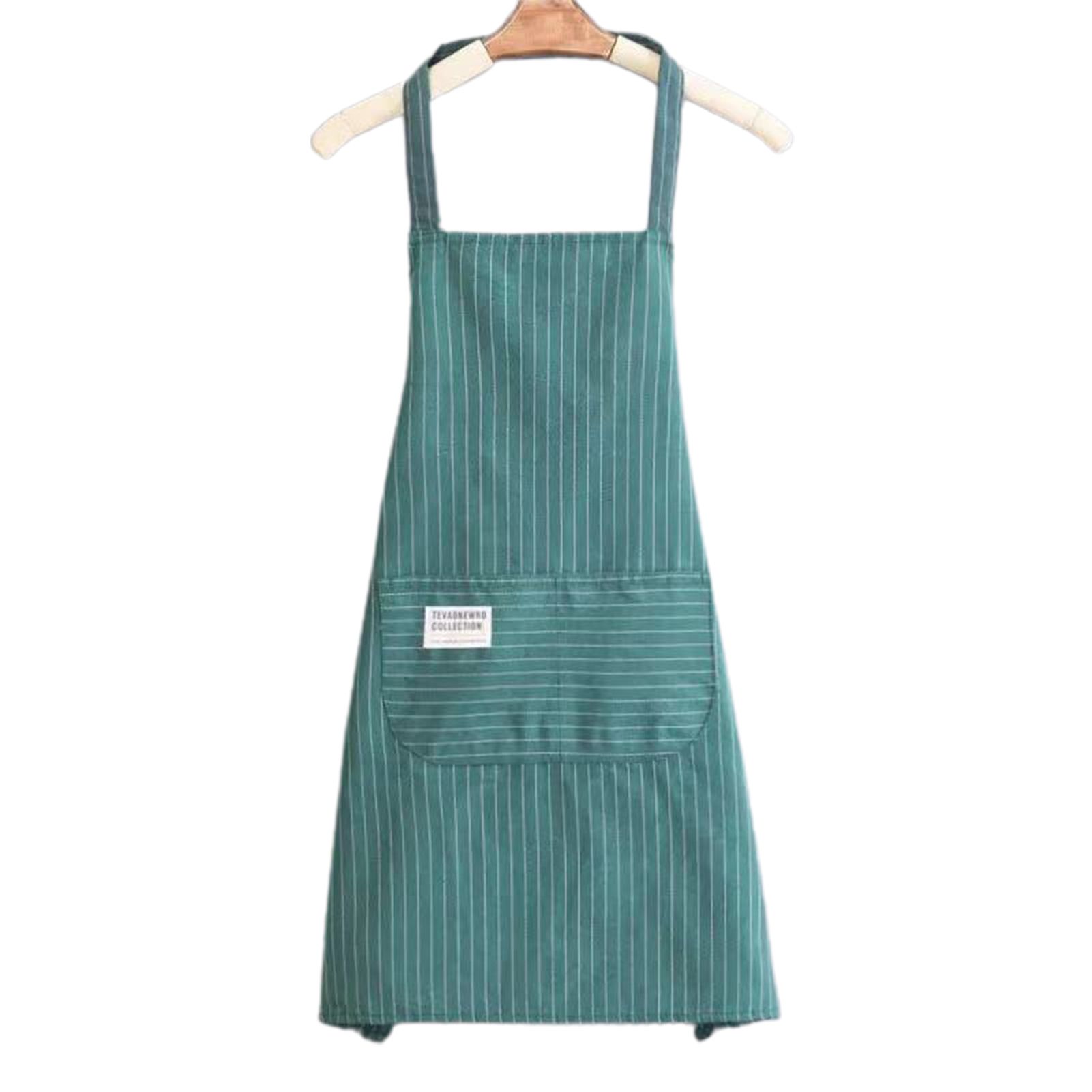 Bib Apron Soft Touch Striped Pted Long Kitcn Cf Bib