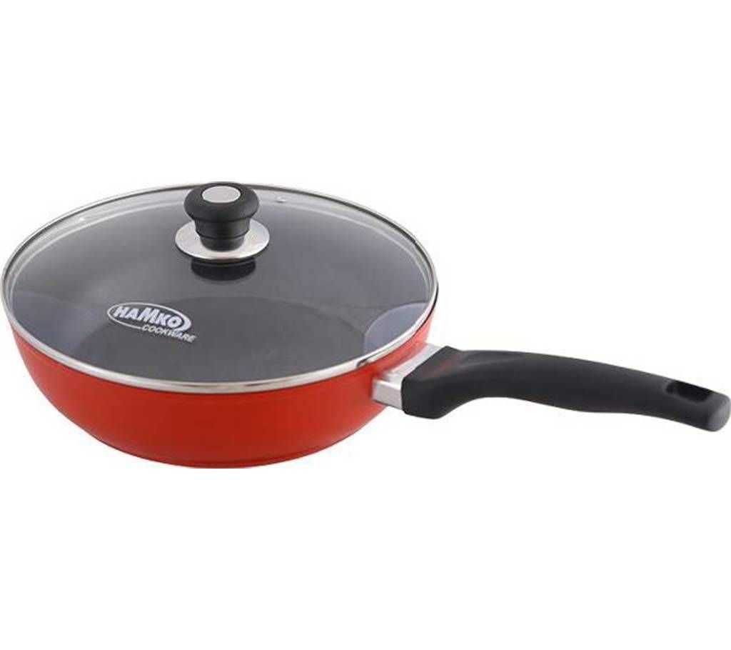 HAMKO DEEP Fry Pan With G Lid - 20  cm