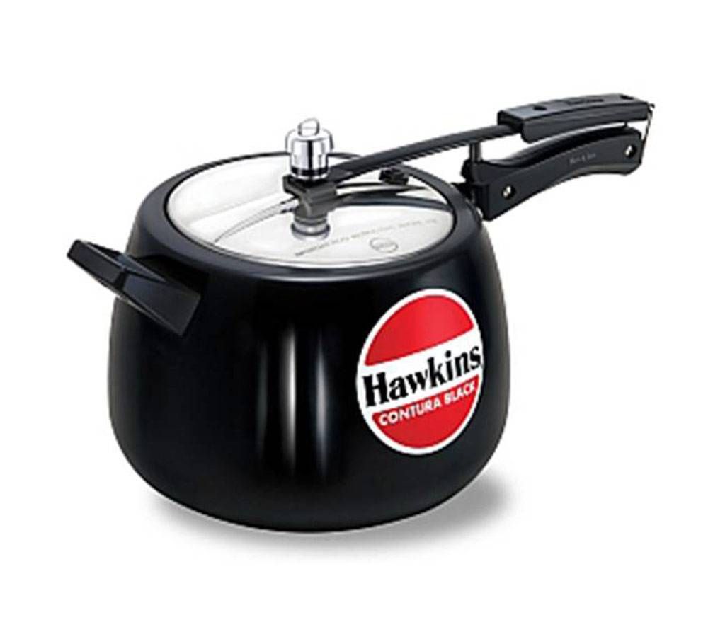 Hawkins Contura Black 6.5L Pressure Cooker