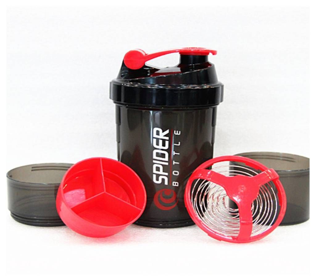 3 in 1 SPORT SHAKER Water Bottle