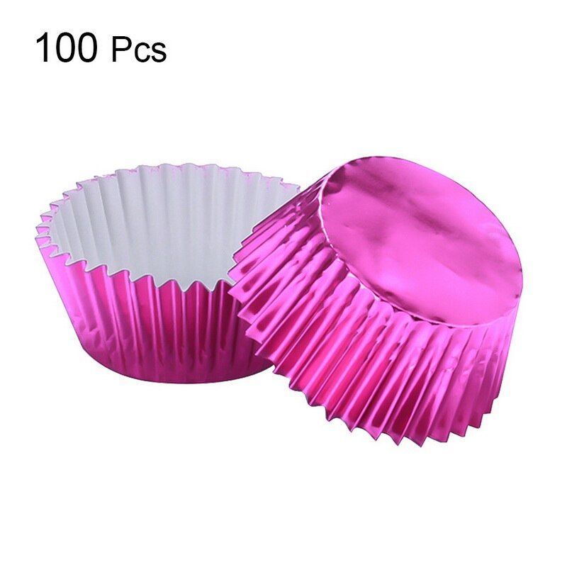 50/100pcs/set Thicken Muffin Biscuit Cookies Cupcake Paper Cups Liner Cake Decoration Party Tray Cake Mold Kitchen Bakeware Tool