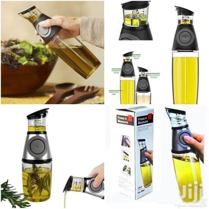 Press and Measure Oil and Vinegar Dispenser Bottle - 500 ml