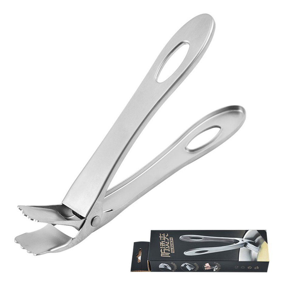 Multifunctional Stainless Steel Anti Hot Bowl Clip Dish Clamp Pot Pan Plate Holder Household Kitchen Tool