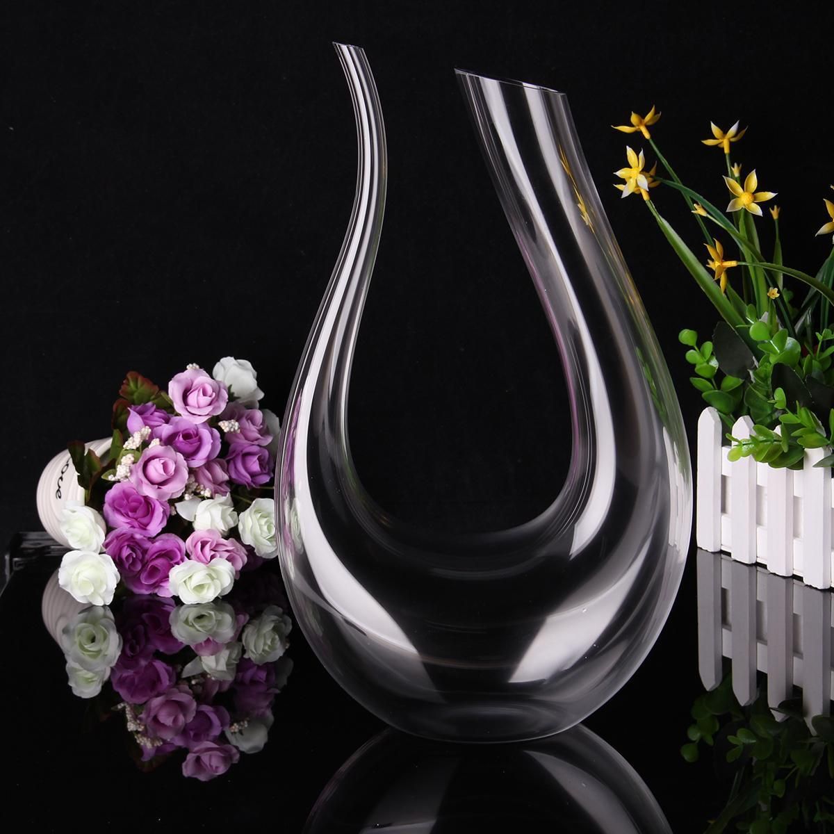 Big Decanter Handmade Crystal Red Wine Brandy Champagne Glasses decanter Bottle Jug Pourer For Family Bar Birthday Gift