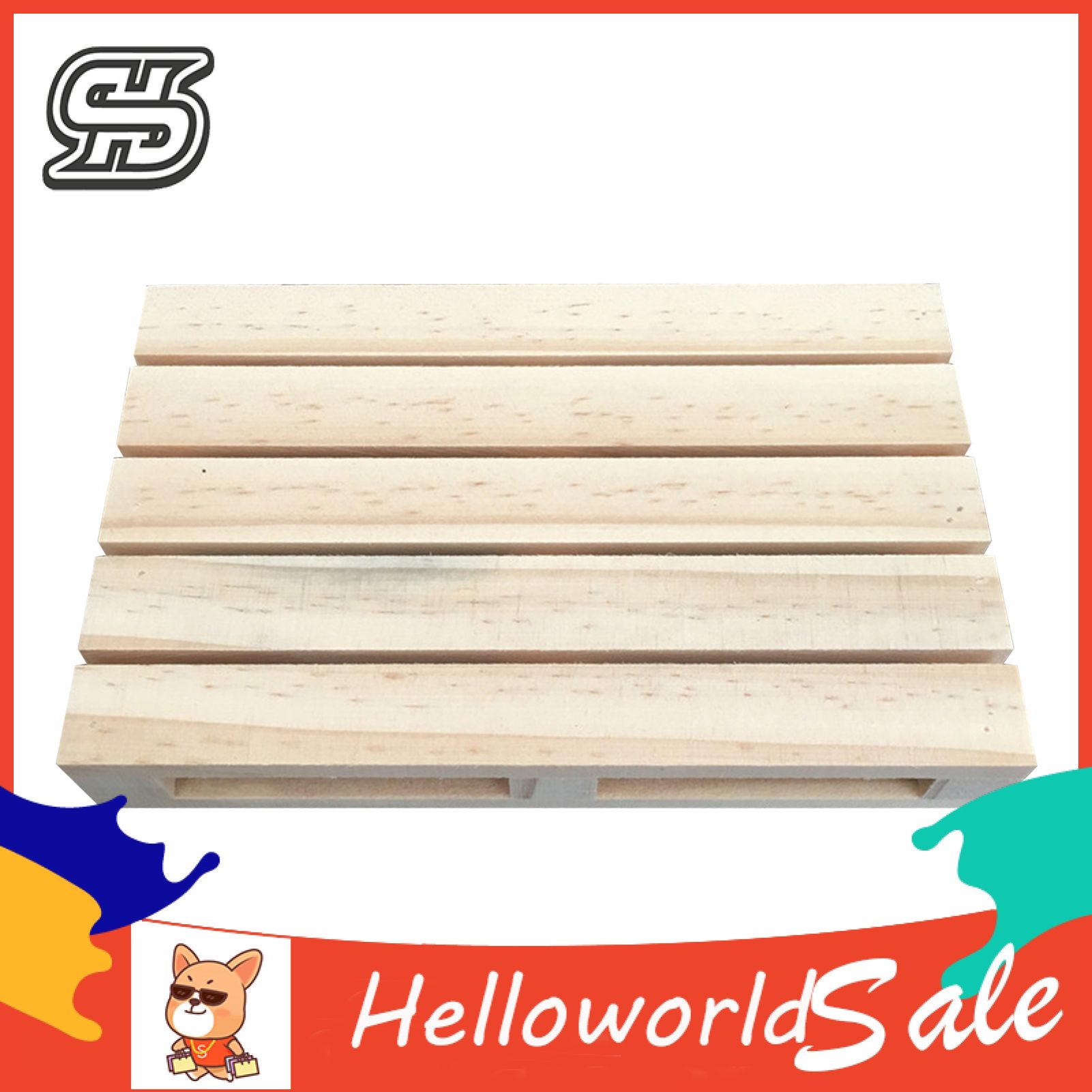 Wooden Coaster No Odor ni Wooden Pallet Beverage Square Coasters