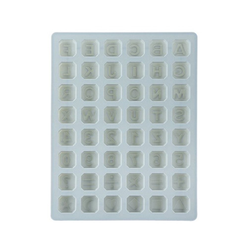 Yfashion Letter Silicone Mold DIY Handmade Chocolate Baking Cookies Ice Box Mould