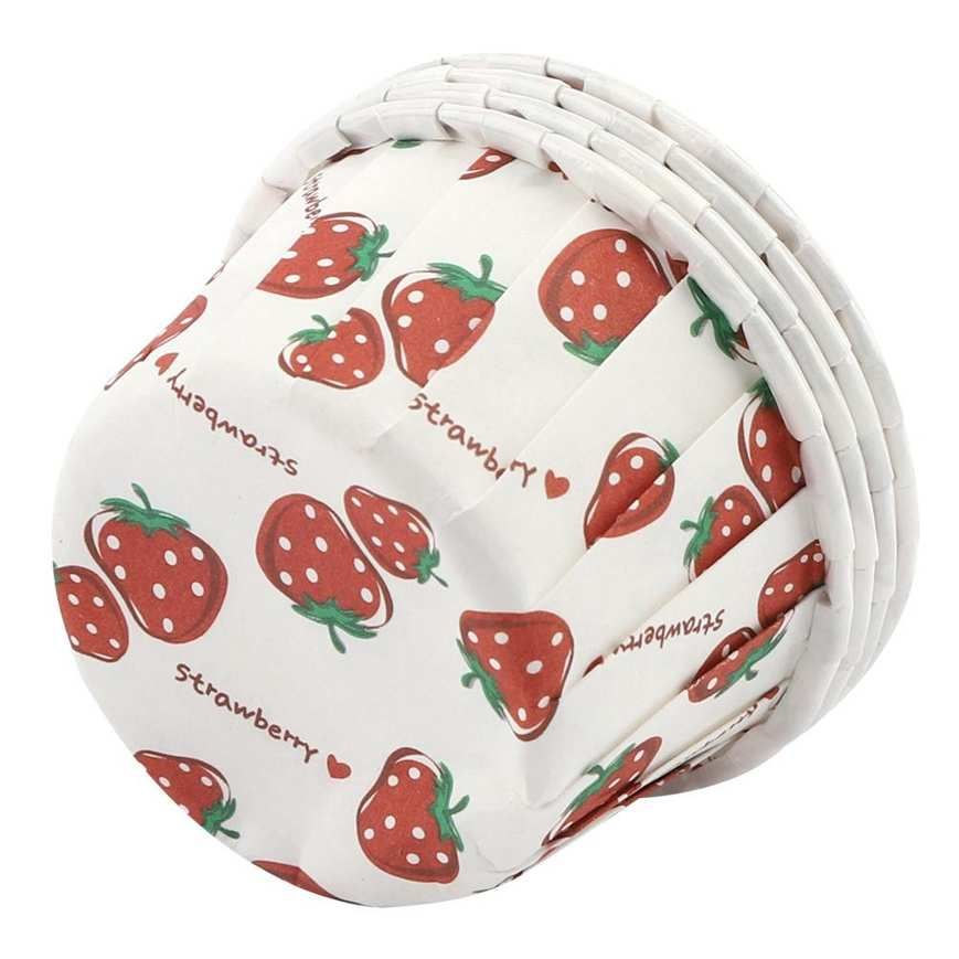100PCS Mini Cupcake Liners Paper Round Cake Baking Cups Muffin Cases For Home