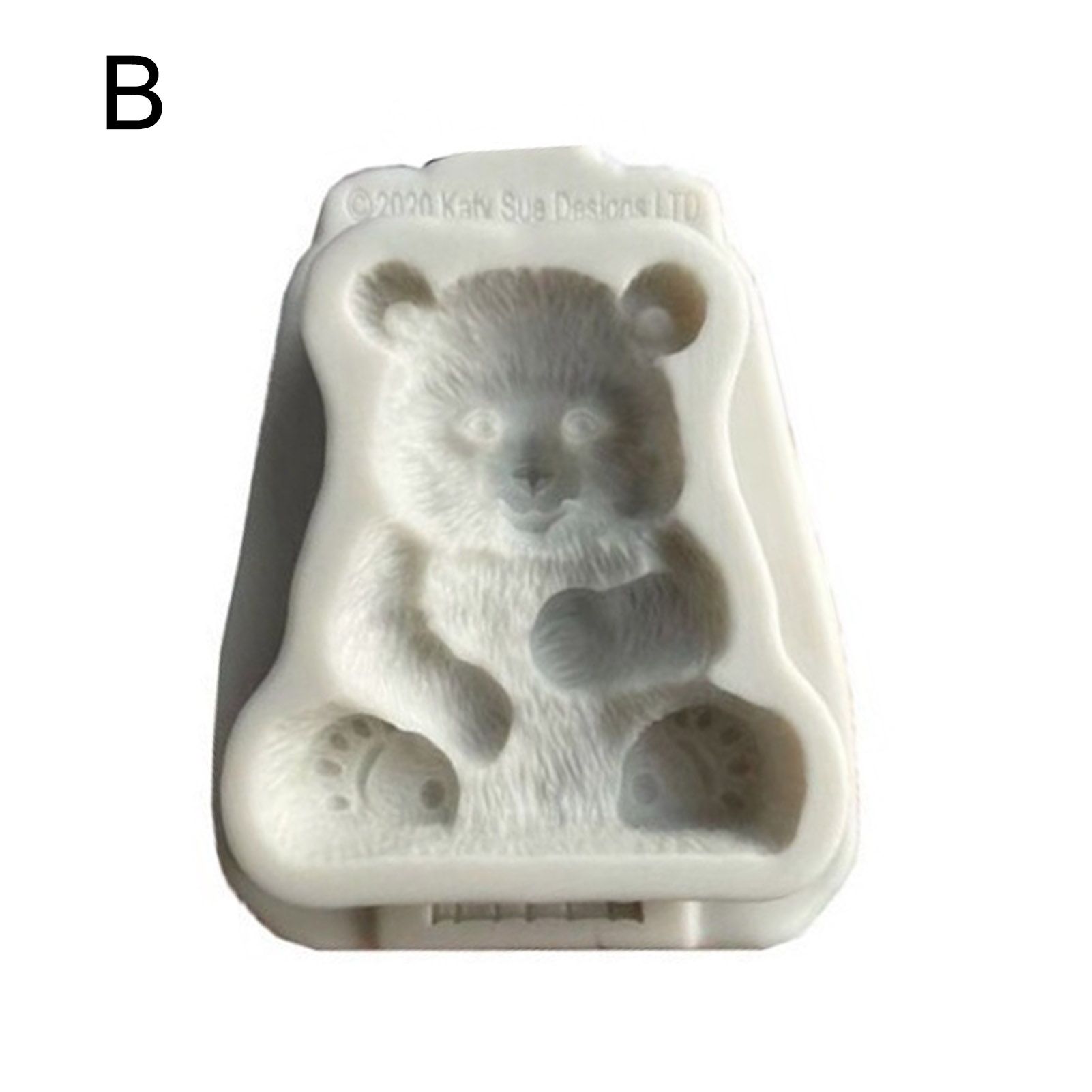 Chocolate Mold Exquisite Pattern Bamboo Panda Decorating Biscuits Mould