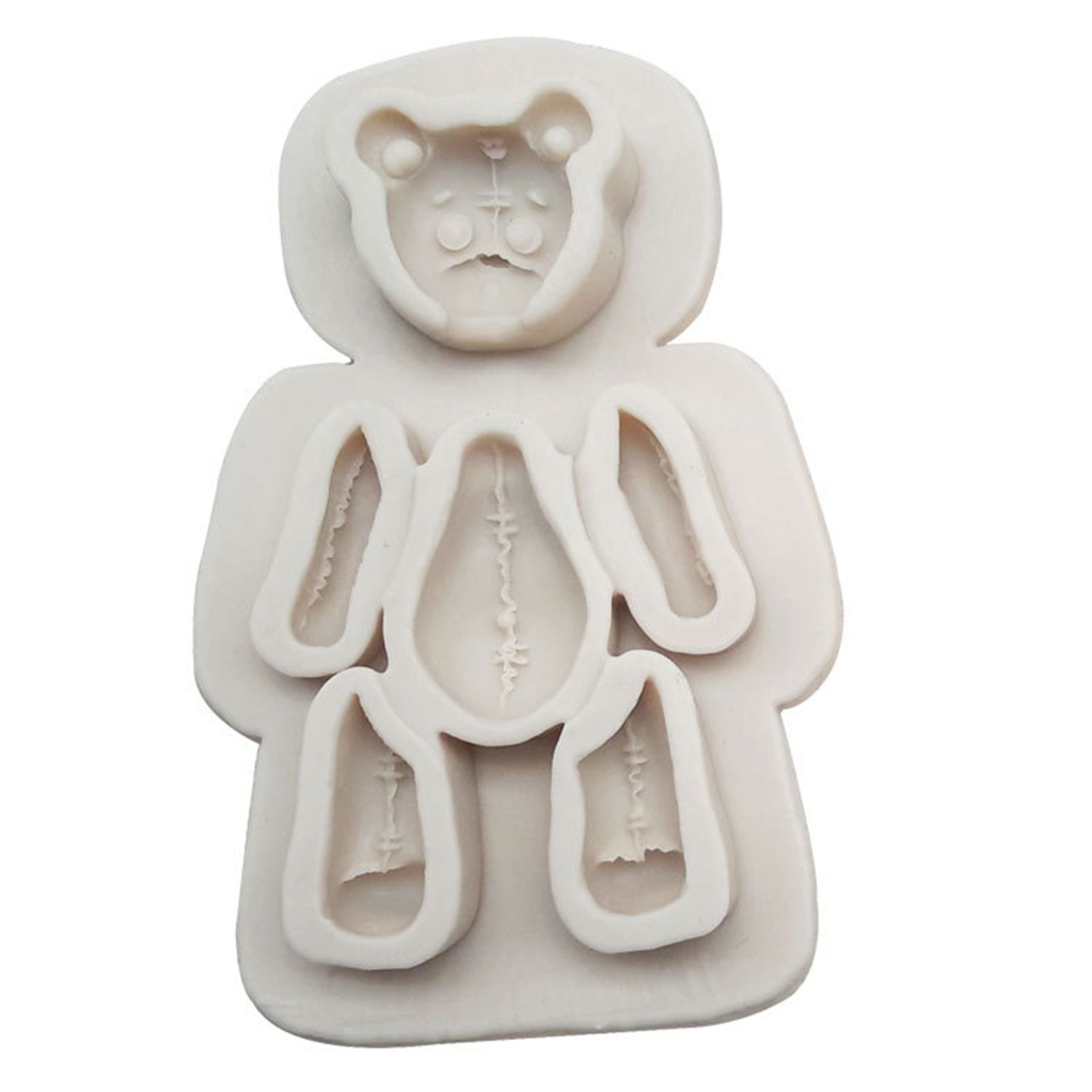 Candy Mold High Toughness Adorable Bear Shape Biscuit Template