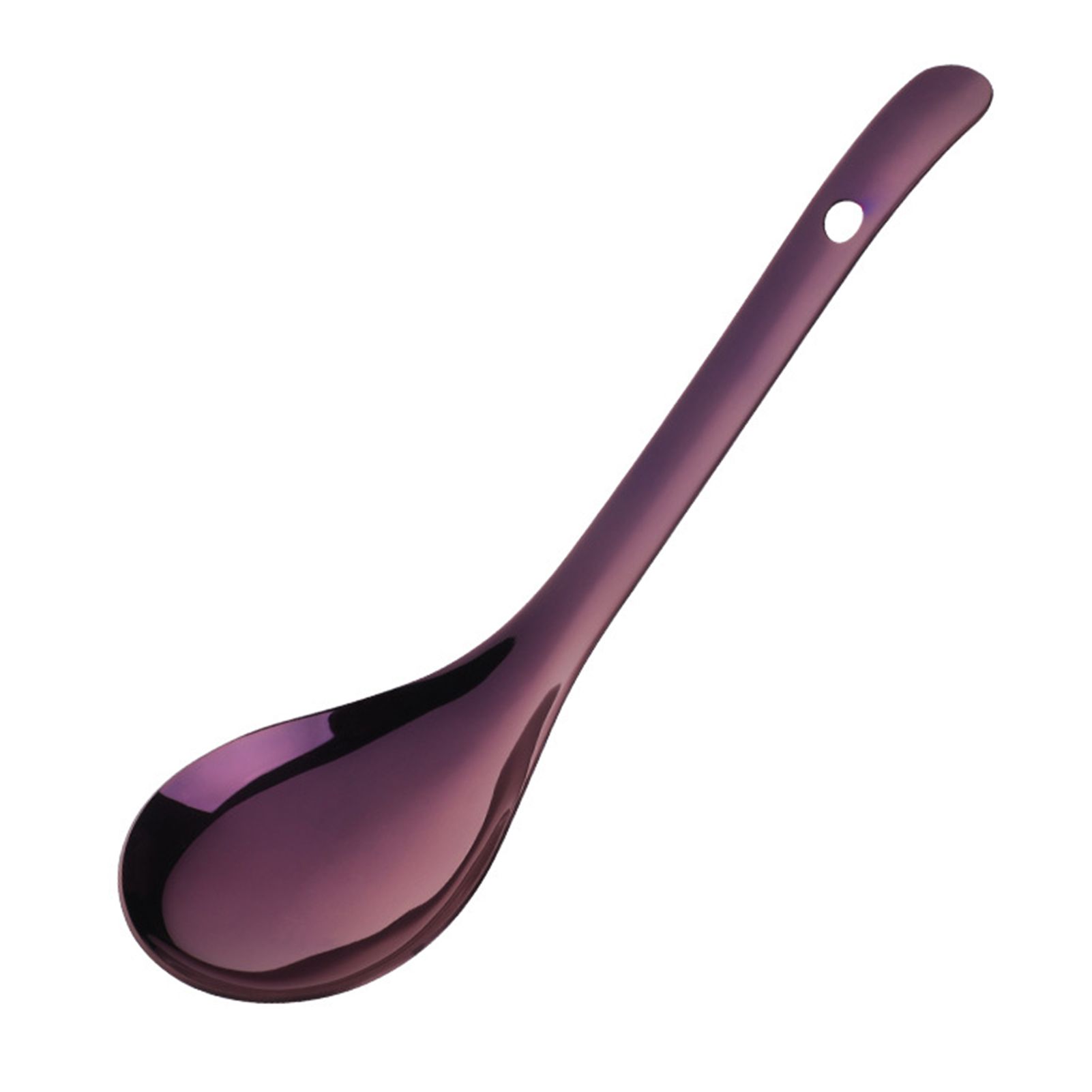 Soup Spoon Food Grade Rust-proof Stainless Steel Thickening Soup Ladle Rice Spoon Cookware Utensil for Home