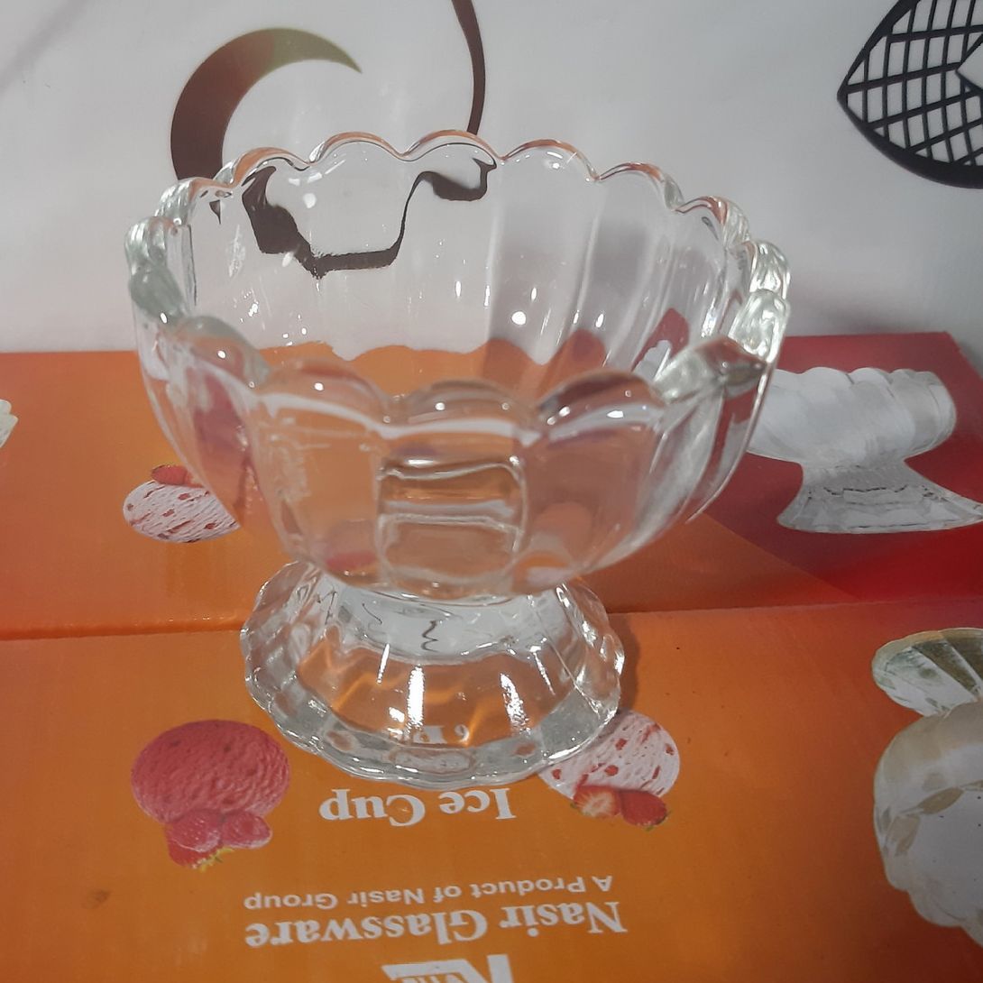 Crystal Glass Ice-cream, Finni, Faluda Cup - 2p