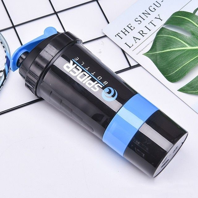 500ml Plastic Shaker Bottle Cup Protein Sport Gym Protein Powder Shaker Mixer Cup Bottle Sports Water Bottle Drinkware BPA FREE