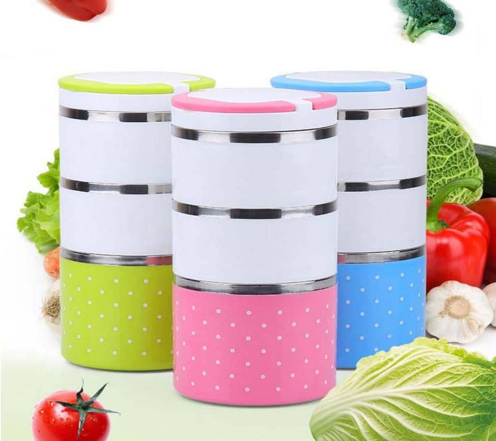 Lunch Box Set 3 Layer - Multi Color