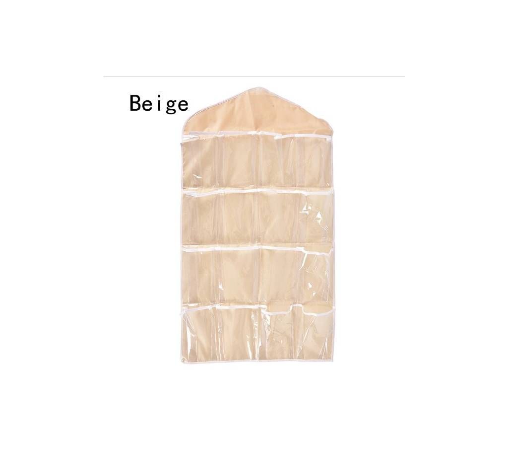 16Grid Wardrobe Hanging Organizer