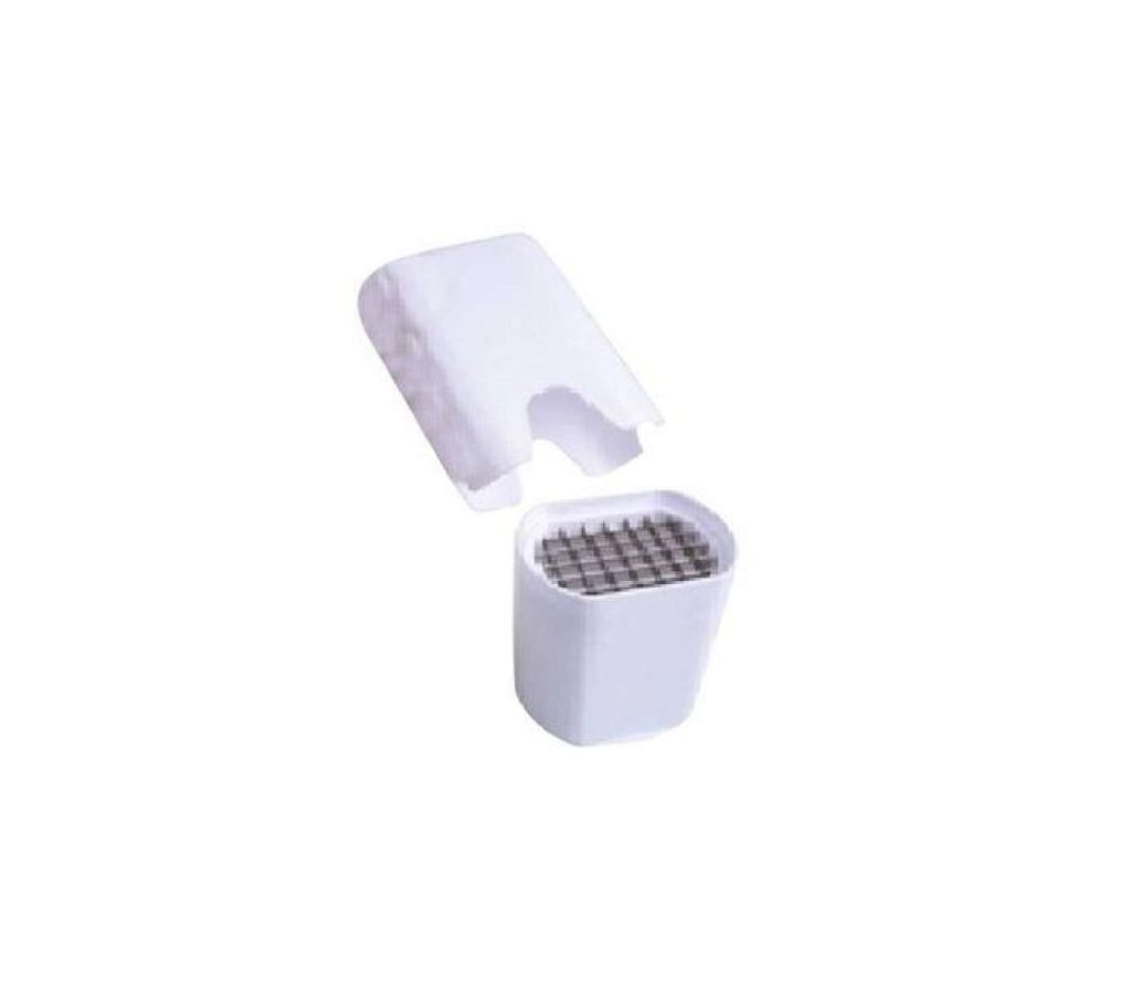 French Fry Cutter - White