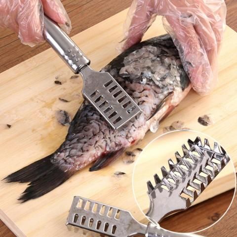 Stainless Steel Fish Cleaner Scales / Remover / Scraper