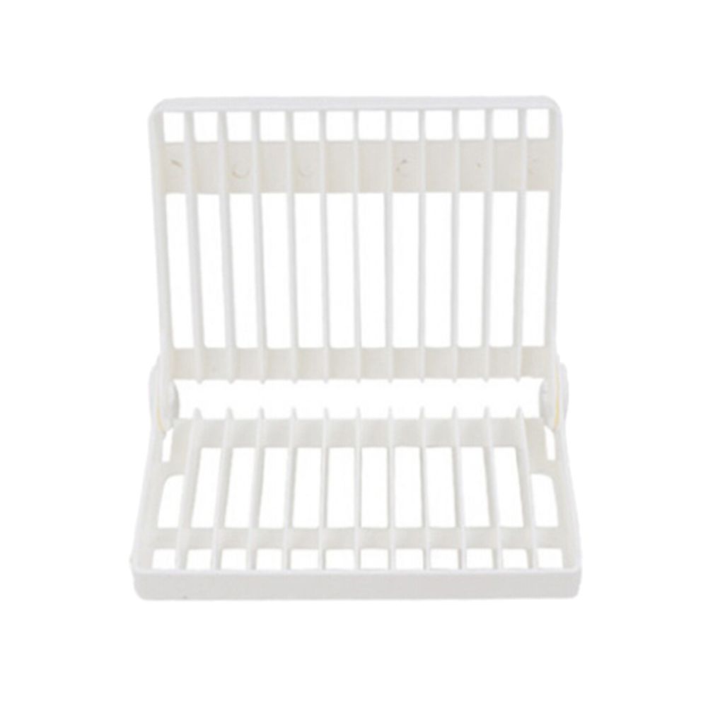 Kitchen Folding Countertop Dish Bowl Cup Drying Draining Board Rack Holder Stand