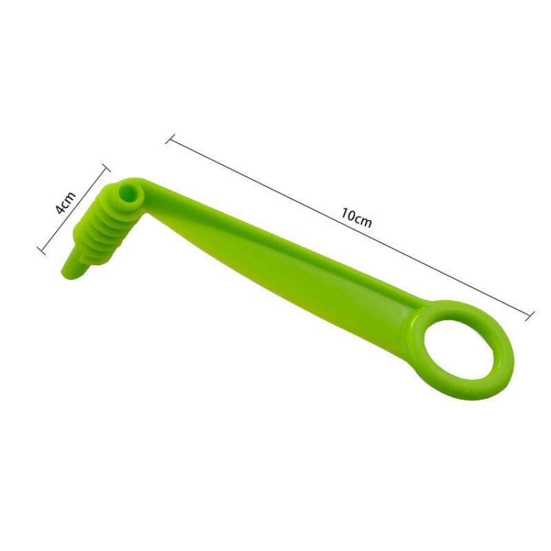 Manual Spiral Screw Slicer Plastic Potato Carrot Cucumber Fruit Vegetables Tools Spiral Cutter Slicer Knife Kitchen Accessories-1Pc Random Color