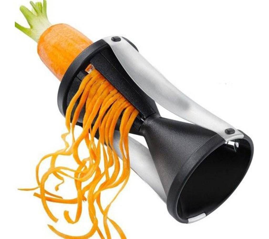 Vegetable spiral slices
