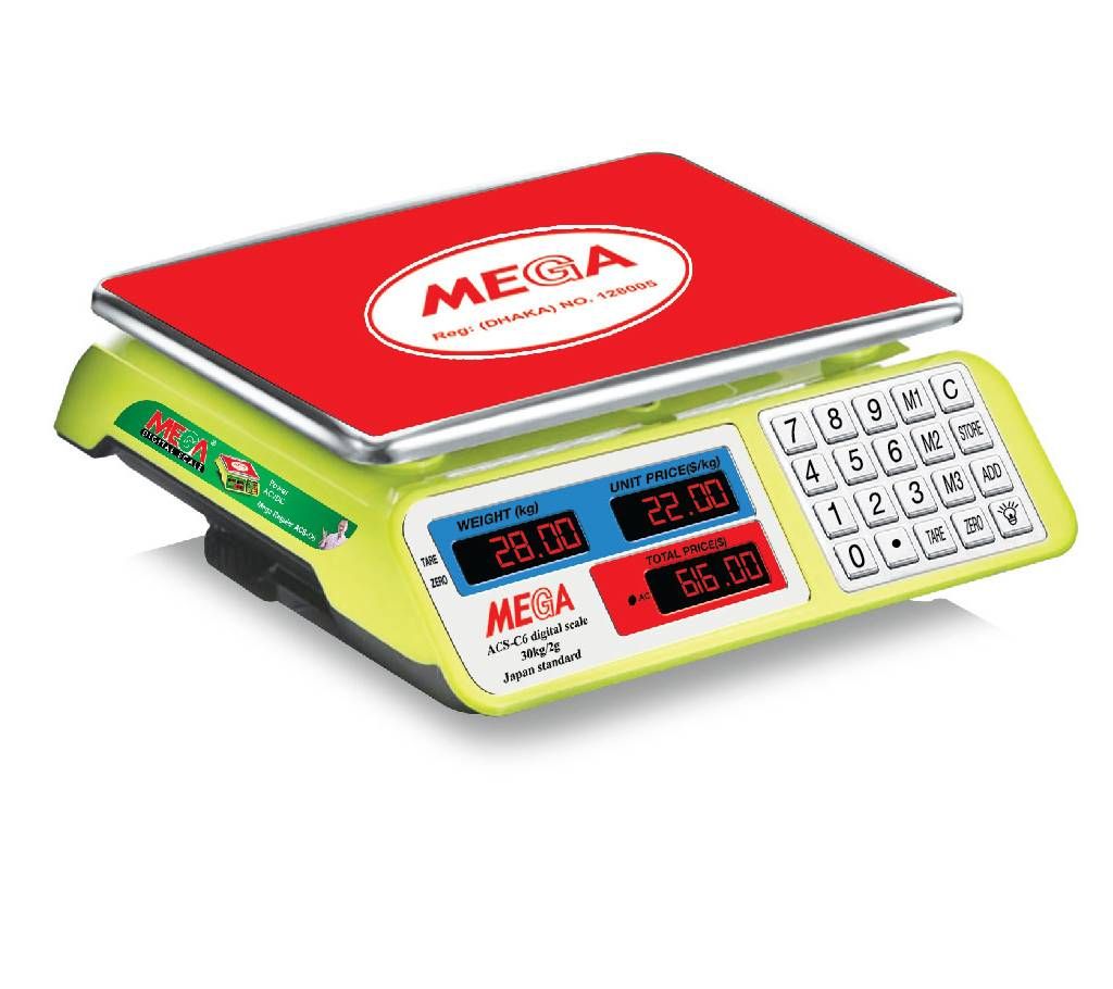 Mega digital scale