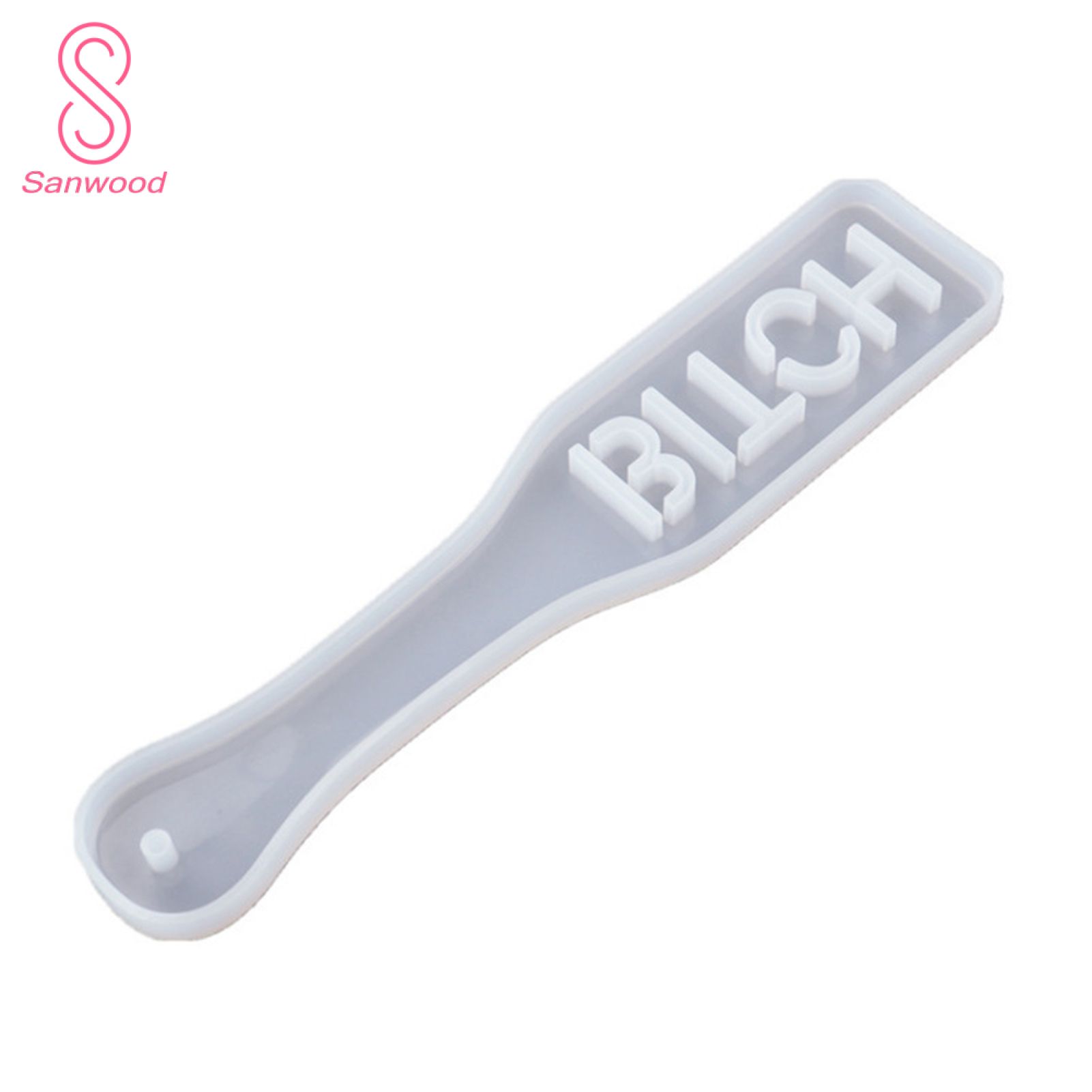 Paddle Mold Elastic Easy to Demold Silicone Epoxy Heat-resistant Silicone Mold for Gifts