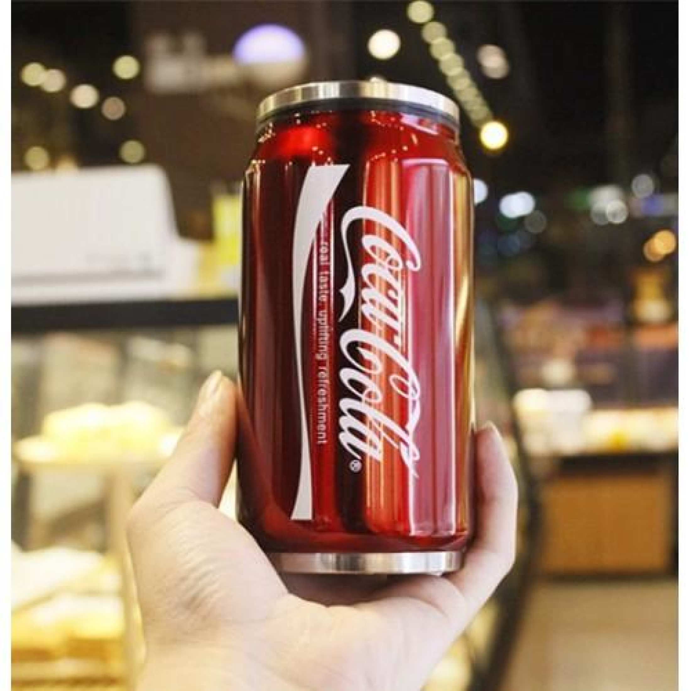 500ml stainless steel Vacuum Coca Cola Cans Unique Design Water Bottle
