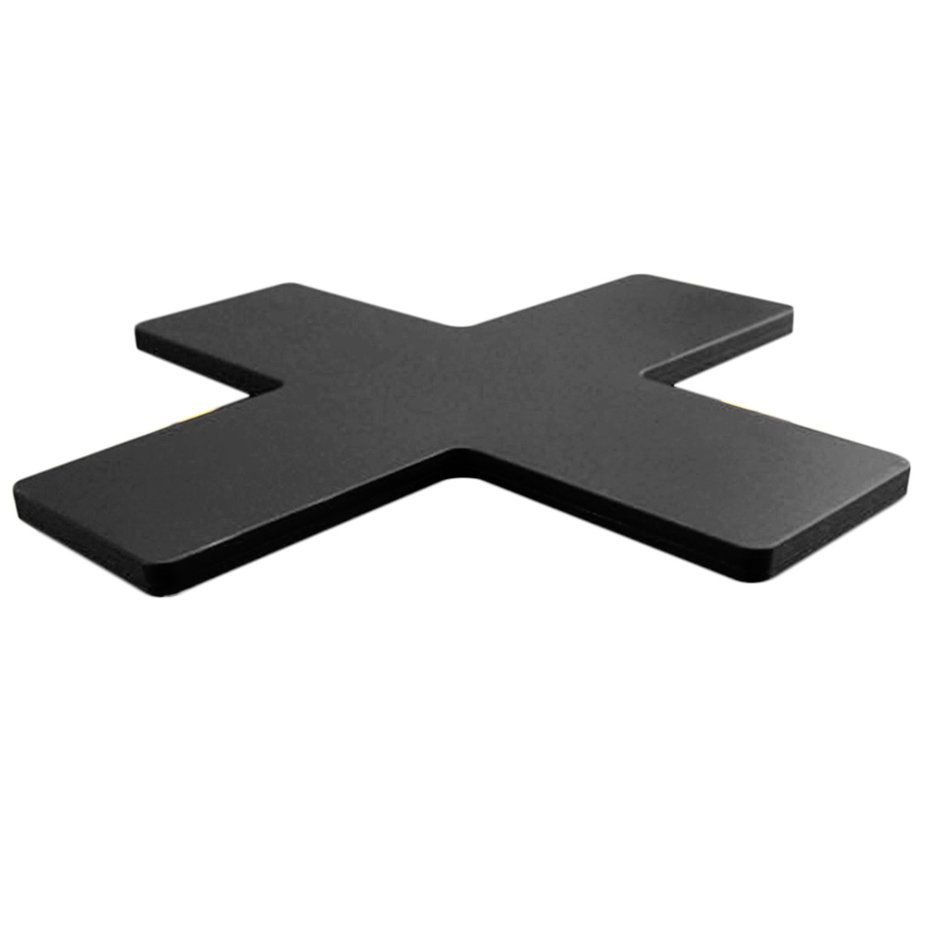 Practical bright Color Cross type silicone heat resistant heat insulation pad