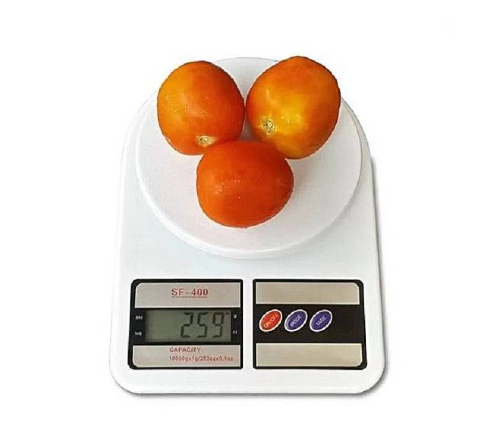 Digital Kitchen Scale 5 KG - White