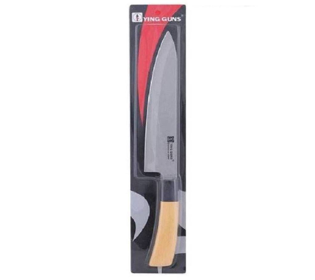 Wooden Color Handle Kitchen Knife