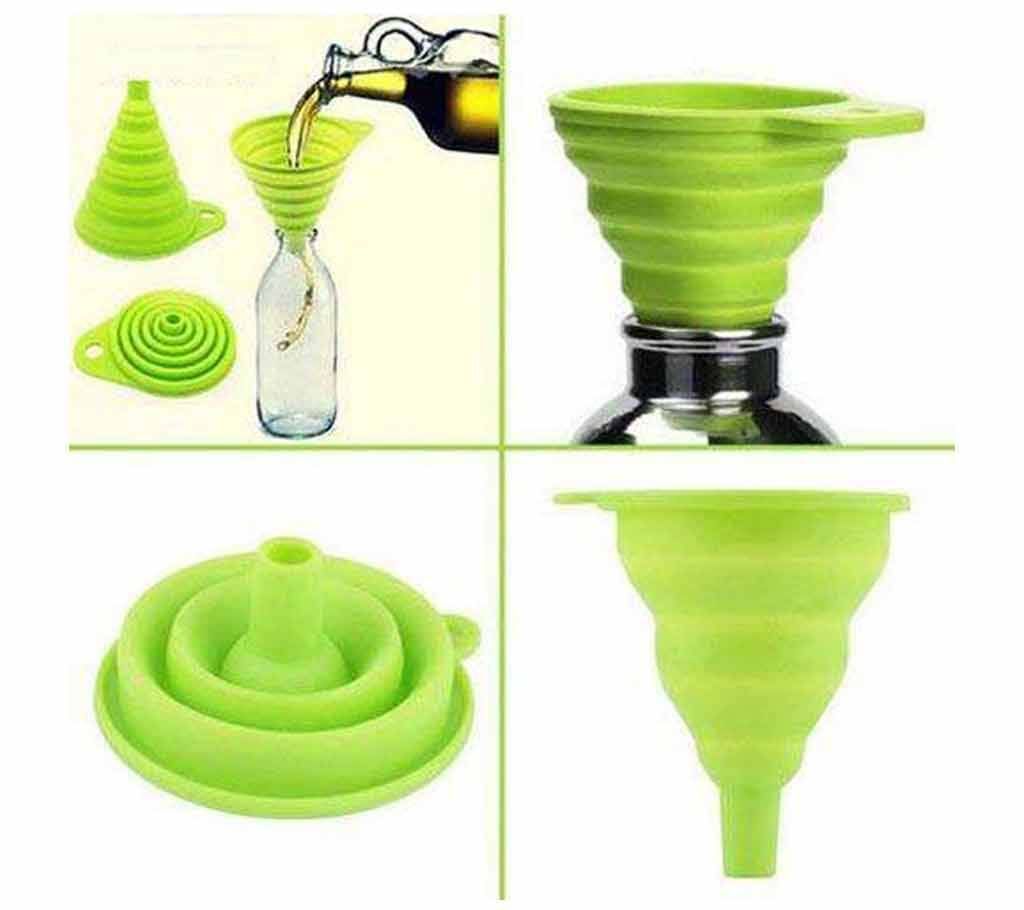 Silicon Funnel for Oil