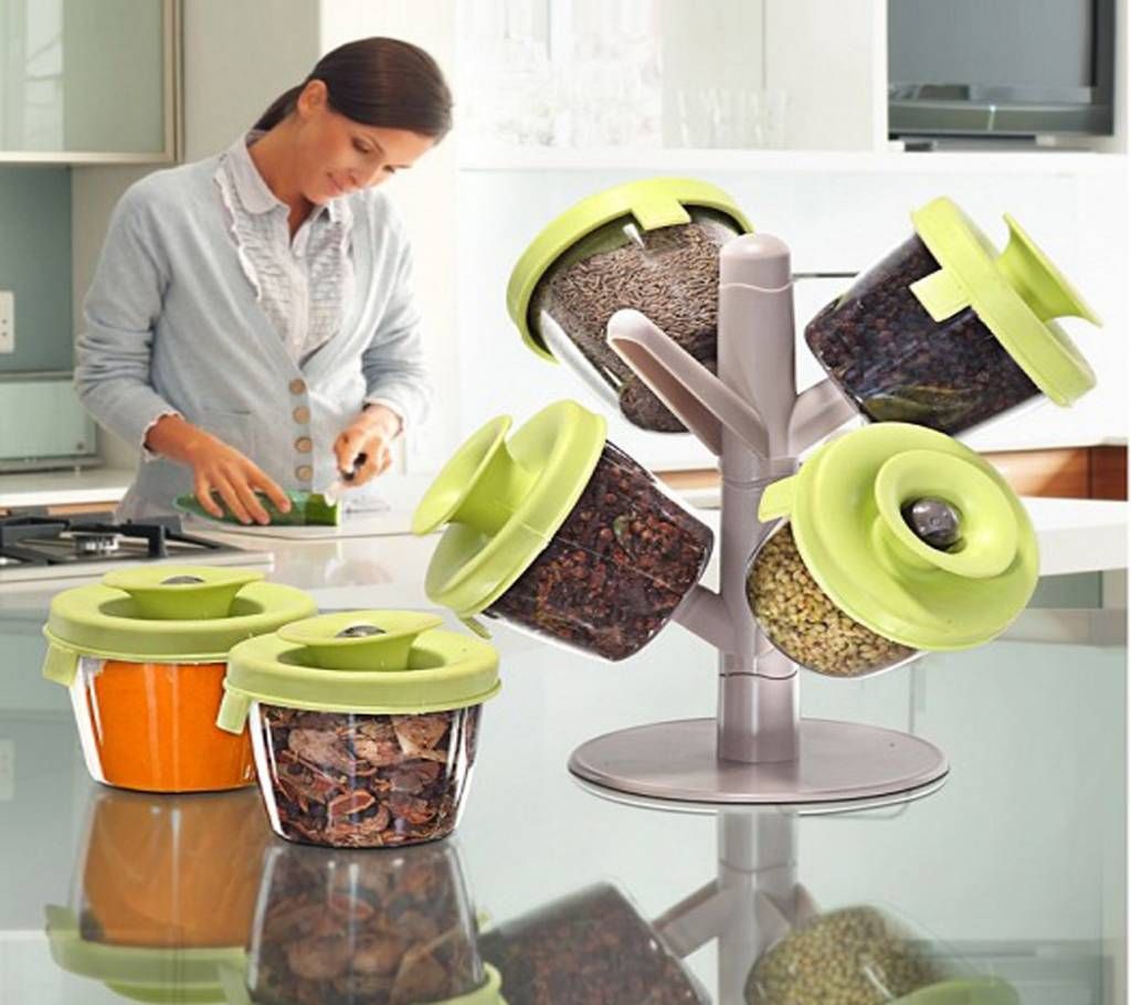 POP UP spices rack -6 pice