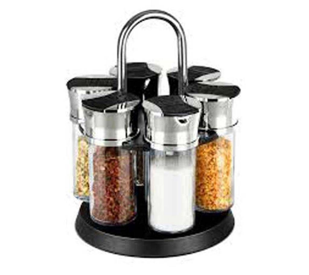 6 ROATING SPICE JAR