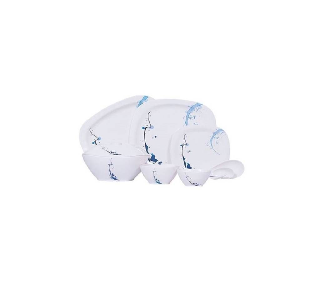 Dinner Set Square 44 pcs Blu Ray