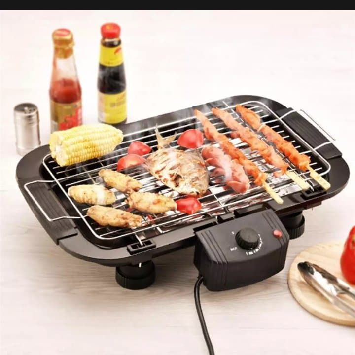 Portable BBQ Electric Stove - Black