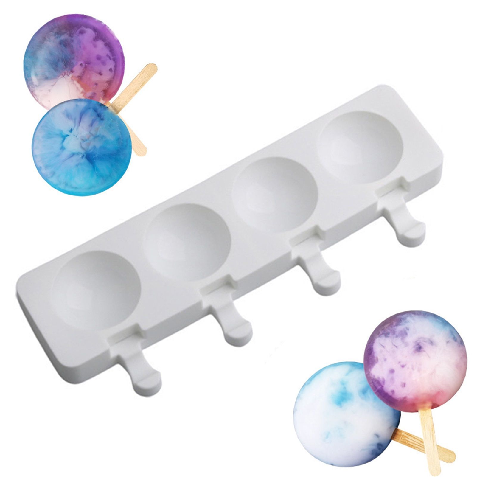 Pastry Mold DIY Craft Non-stick Decorative Ice Cream Mold