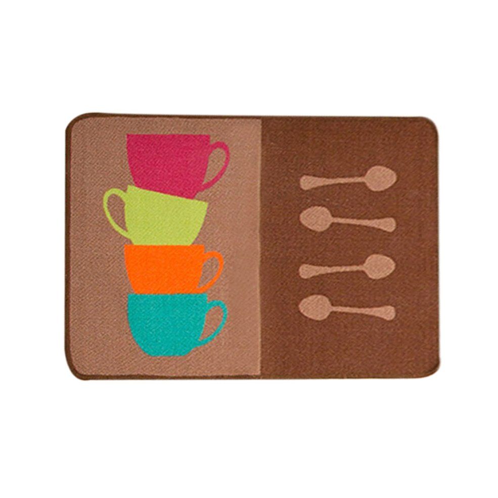 MA Cartoon Kitchen Mat Anti-skid Absorbent Door Mat Rug Home Decor Carpets