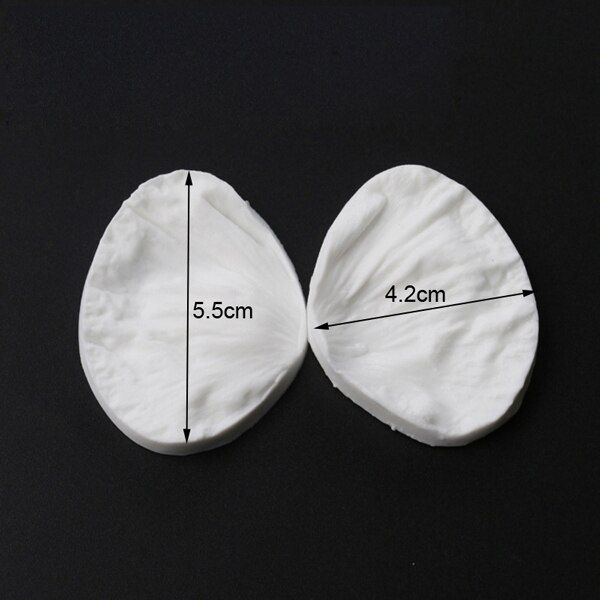 Flower Poppy Petal Texture Mould Silicone Mold Fondant Cake Decorating Tool Gumpaste Sugarcraft Chocolate Forms Bakeware