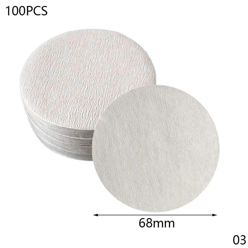 100Pcs Round Coffee Filter Paper 56mm 60mm 68mm For Espresso Coffee Maker V60 Dripper Coffee Filters Tools Moka Pot Paper Filter