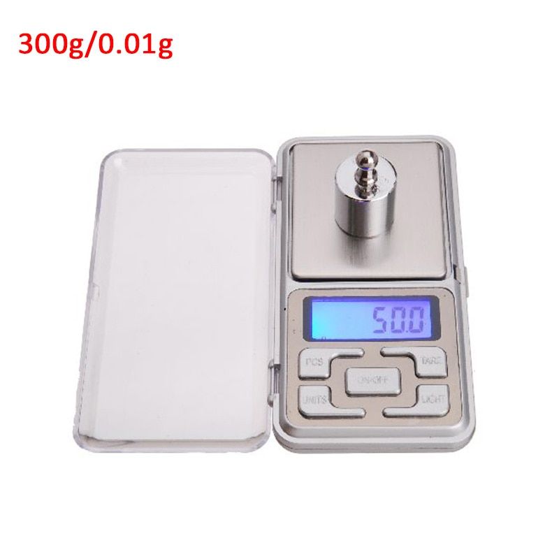 Mini pocket Scale Electronic LCD Display Scale Mini Pocket Digital Scale for Jewelry Kitchen Scale 0.01g 0.1g