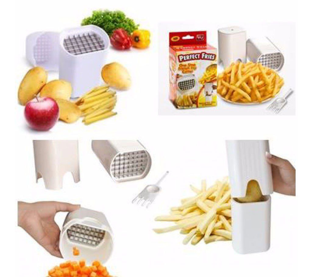 One step french fry cutter