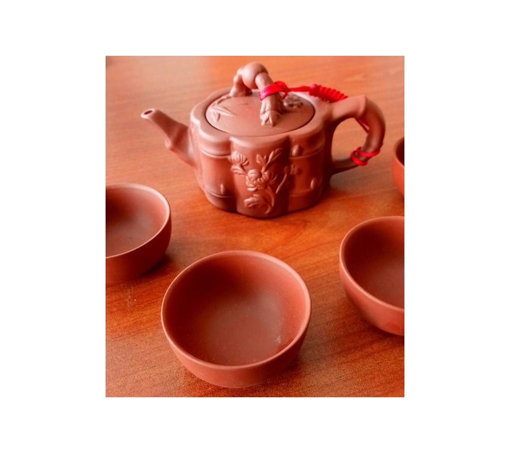 Chineese Tea Pot And Cup Set