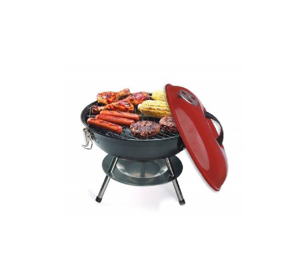 14 inch Portable Charcoal Round Head Grill Machine