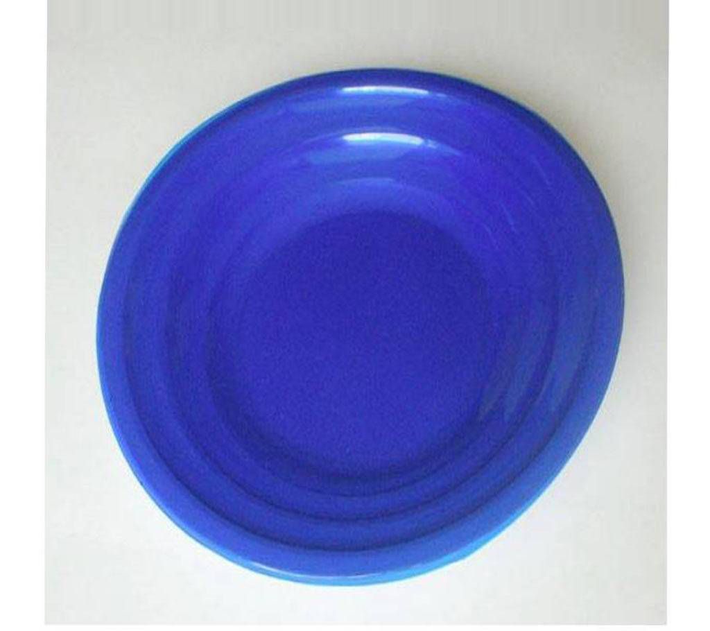 OZ Disposable Clear Plastic plate  - 100 Pcs
