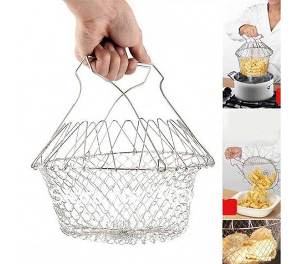 Foldable magic kitchen basket 