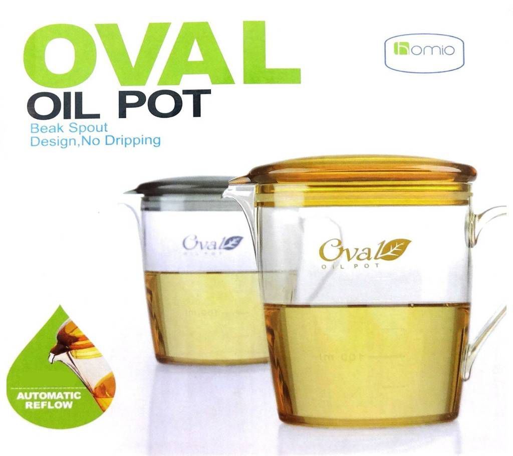 Lacucina Homio 600 ml Oval Oil Pot