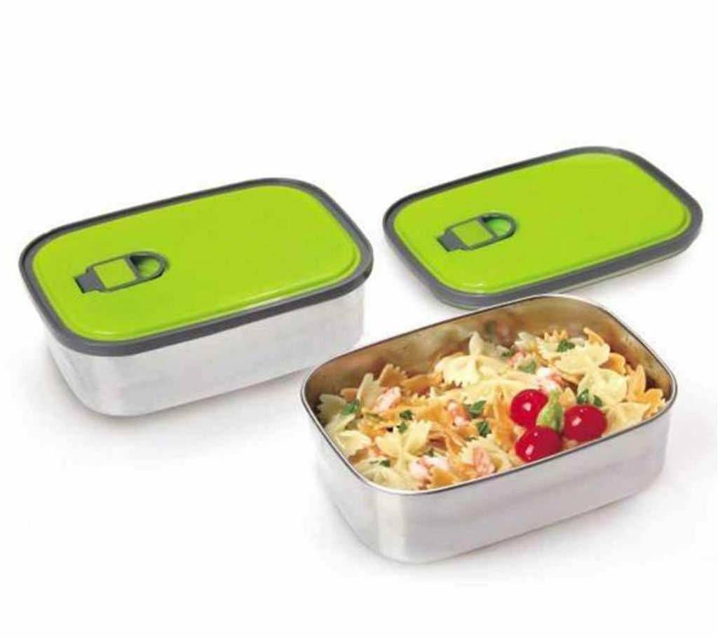 Stainless Steel Lunch Box (1 piece)