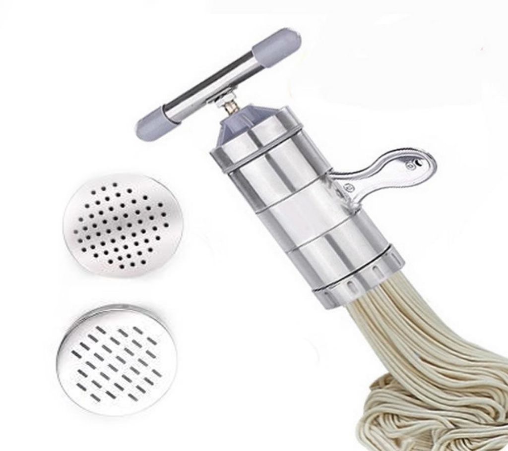 Goglor Compact and Easy to Clean Stainless Steel Durable Home Easy Manual Homemade Pasta Machine
