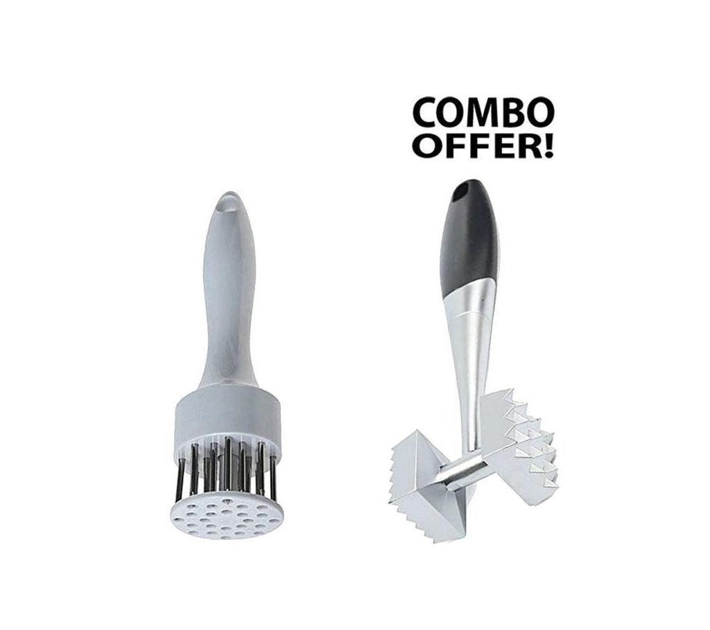 Meat Tenderizer and Meat Hammer Combo