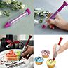 Silicone Plate Pen Cake Cookie Pastry Cream Chocolate Icing Decorating Syringe